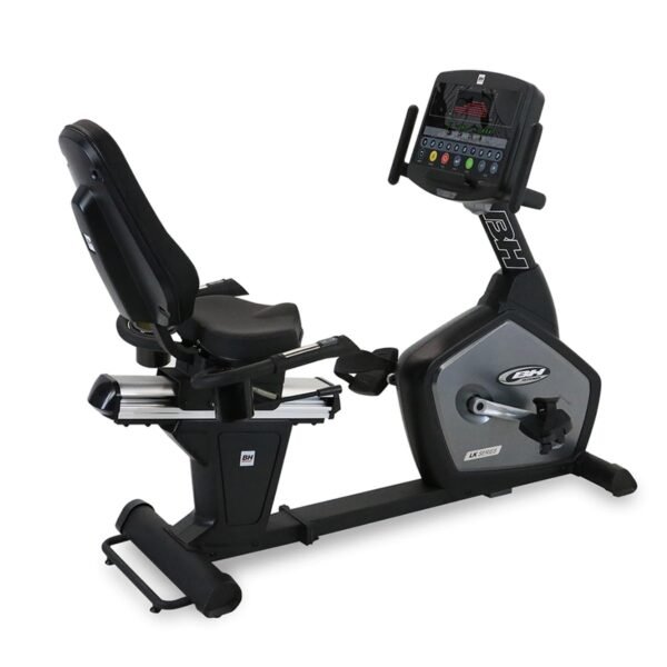 BH FITNESS Bicicleta reclinada Profesional LK700R Core Gris / Negro